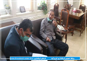 دیدار فرماندار شهرستان فیروزکوه
