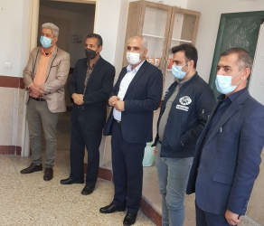 بازدید وزارتی از فرایند آموزش حضوری