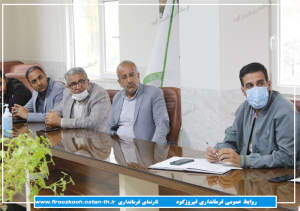 جلسه هم اندیشی تحویل آب شرب روستای