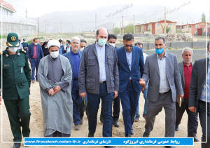 گزارش تصویری/ بازدید و افتتاح پروژه