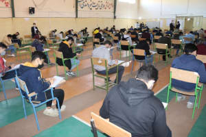 بازدید اعضای ستاد امتحانات آموزش