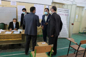 بازدید اعضای ستاد امتحانات آموزش