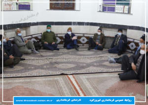 برگزاری جشن  انقلاب در روستای "لزور"