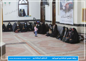 برگزاری جشن  انقلاب در روستای "لزور"