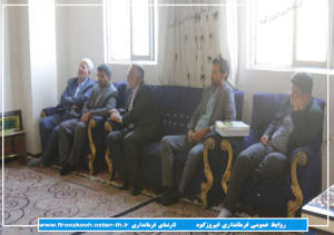 دیدار سرپرست فرمانداری شهرستان