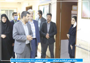 دیدار سرپرست فرمانداری با کادر