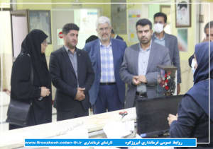 دیدار سرپرست فرمانداری با کادر