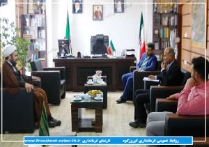 دیدار امام جمعه شهرستان با فرماندار