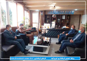 دیدار مسئولین شهرستان فیروزکوه