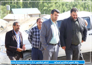 بازدید فرماندار فیروزکوه از روند