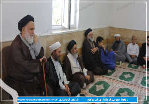  جلسه مجمع روحانیون شهرستان فیروزکوه