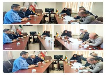 دیدار رئیس اتحادیه نانوایان و هیات امنای مسجد روستای انزها با سرپرست بخشداری مرکزی