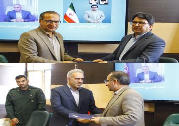برگزاری مراسم تکریم و معارفه بخشدار ارجمند شهرستان فیروزکوه